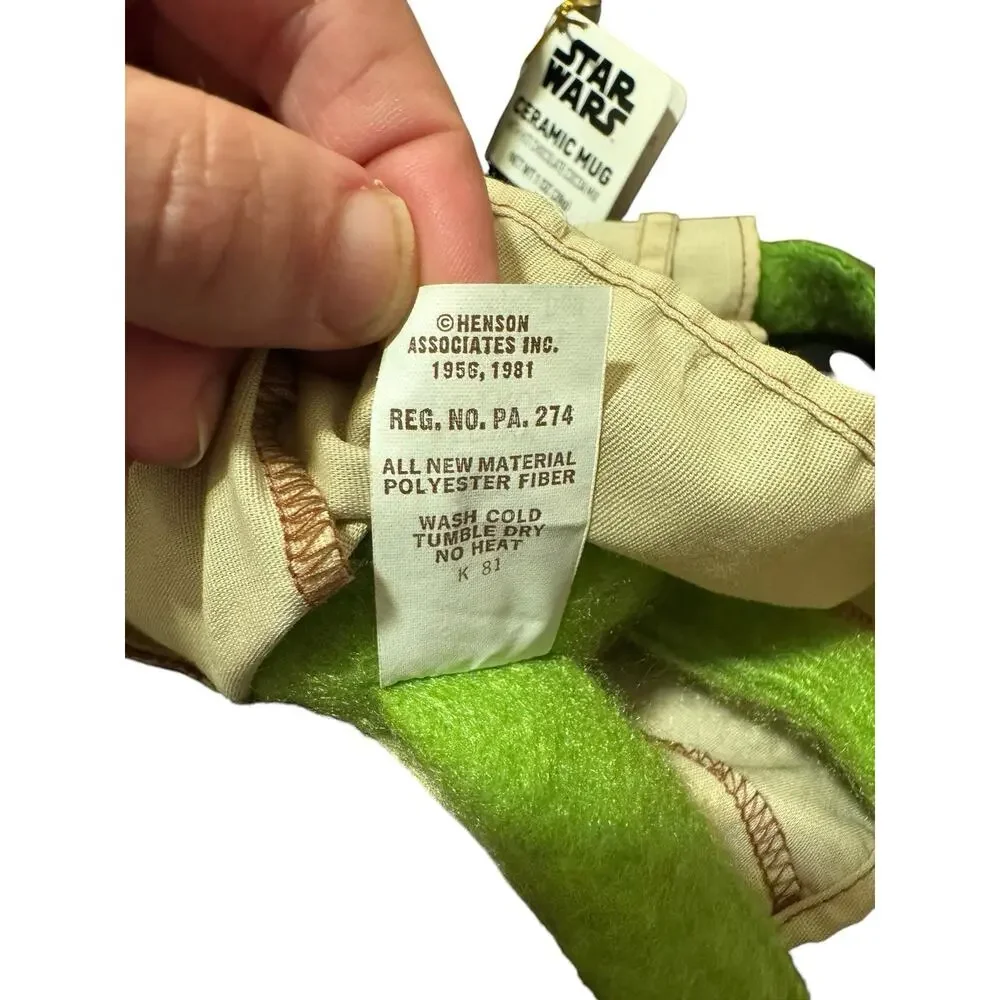 Vintage 1981 Fisher Price Kermit the Frog Dress Up Reporter Stuffed Doll Muppets